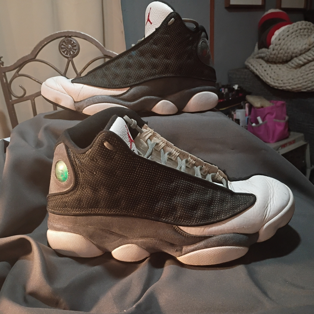Nike Black and White Men’s Basketball Shoes
